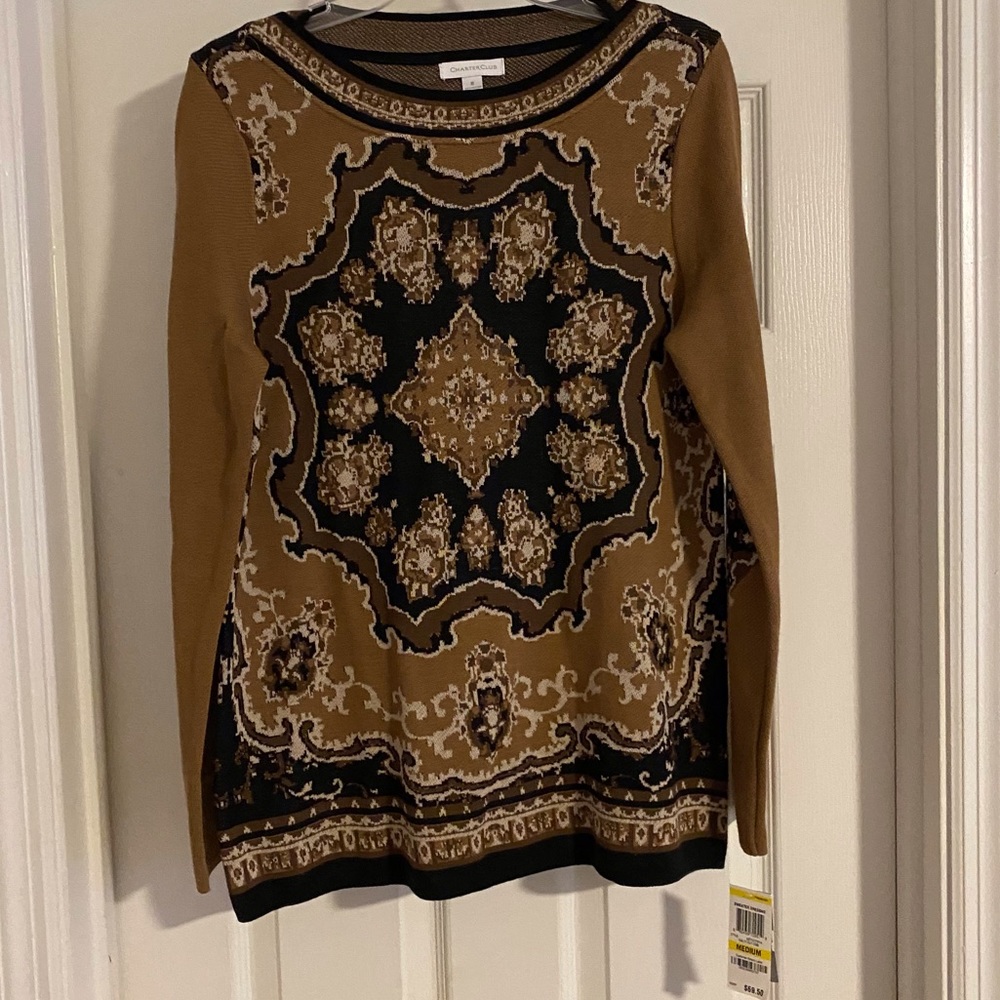 Brown Charter Club Sweater